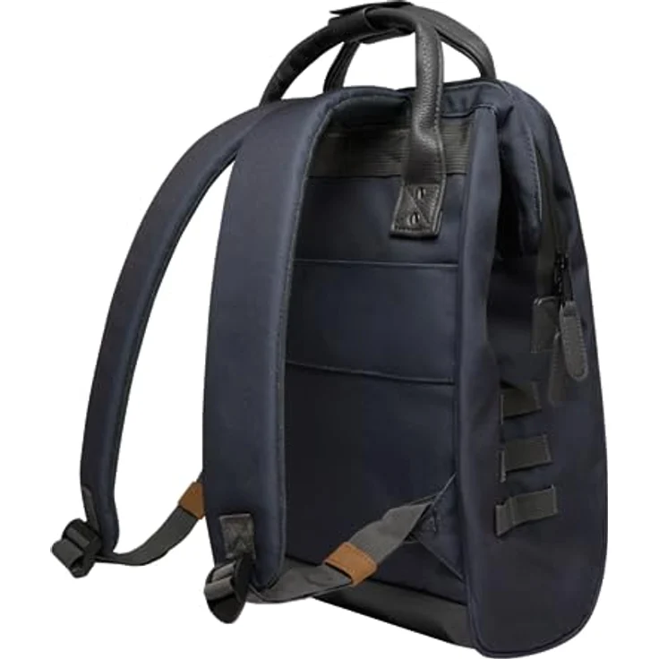 CABAIA Tagesrucksack Medium (3-tlg), Cityrucksack mit austauschbaren Vordertaschen, wasserabweisend, 25 L, schwarz – Bild 10