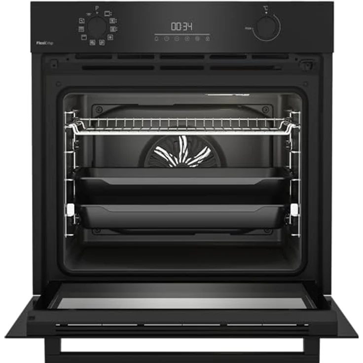 Beko BBIM17300BMPEF Einbaubackofen 72 l Pyrolyse Teleskopauszug Umluft Heißluft Grill A+ – Bild 4
