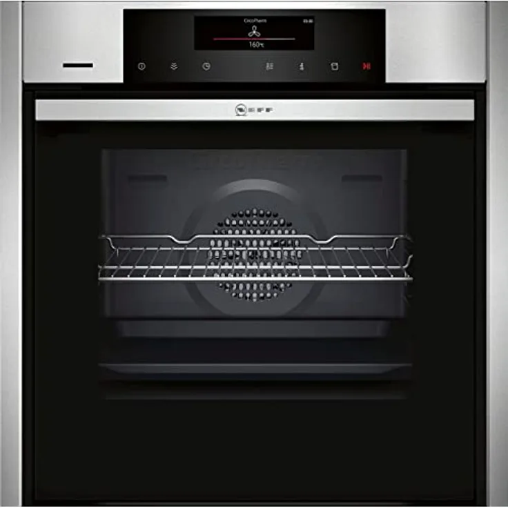 Neff B46FT62H0 Einbau-Dampfbackofen N90, A+, 60x60 cm (HxB), Home Connect, Slide&Hide, CircoTherm, Full Steam, FullTouch Control, TFD Display, Neff Light, Made in Germany