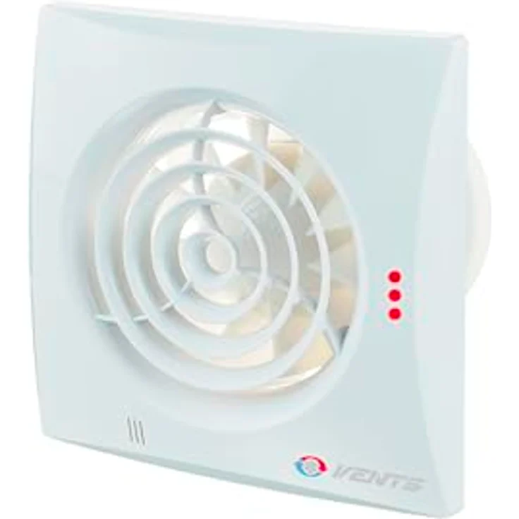 VENTS Quiet 100 TH BadLüfter Kleinraumventilator mit Hygrosteuerung und Nachlauffunktion – Bild 2