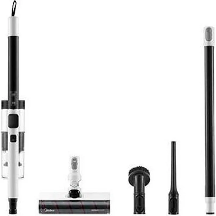 Midea Akku-Handstaubsauger L10, kabellos beutellos HEPA-Filter LED Anzeige Weiß - Preisvergleich