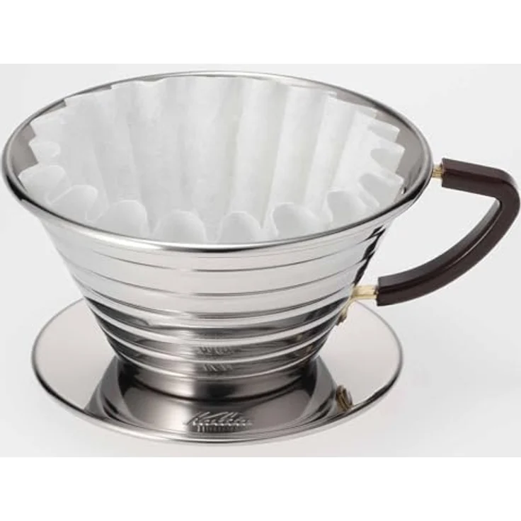 Edelstahl Kaffee-Tropfer Kalita Wave #185 – Bild 8