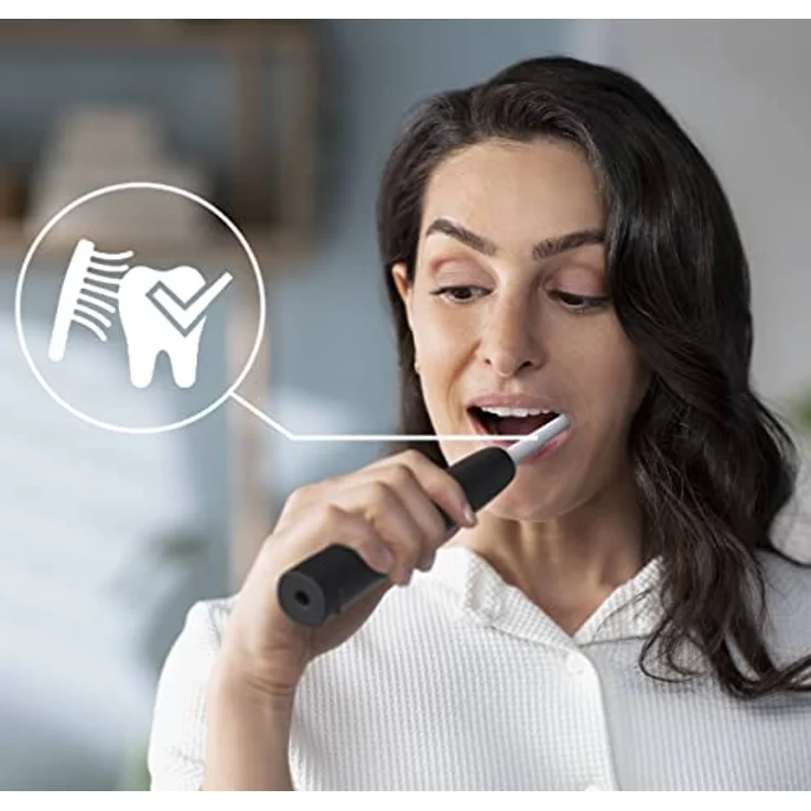 Philips Sonicare 3100 Series Elektrische Schallzahnbürste mit Drucksensor und BrushSync-Technologie, schwarz (Modell HX3673/14) – Bild 5