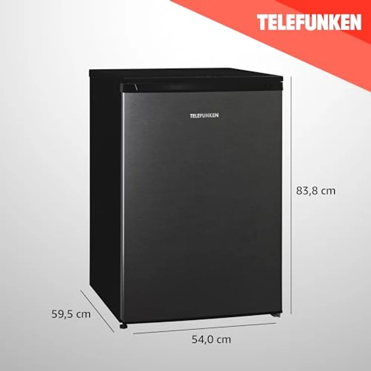 Telefunken C-135-100 Kühlschrank ohne Gefrierfach | Freistehend | 135 Liter | LED-Beleuchtung – Bild 5