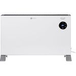 ADLER Konvektions-Heizlüfter LCD mit Fernbedienung, 2000 W, digitaler Timer und LED-Anzeige