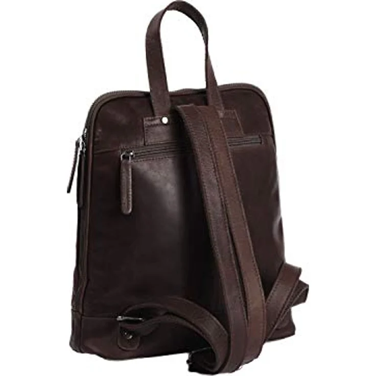 The Chesterfield Brand Wax Pull Up City Rucksack, Leder 34 cm, braun, 100% Leder, kompaktes Design – Bild 2