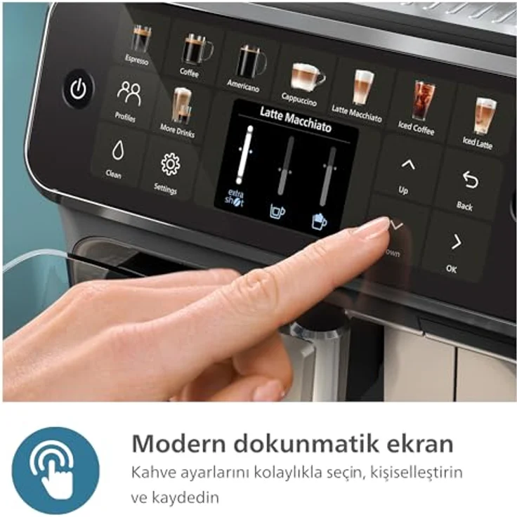 Philips EP5547/90, Kaffeevollautomat, Schwarz – Bild 8