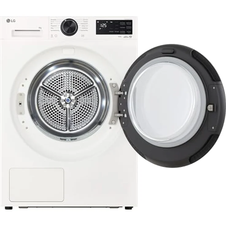 LG RT90X7 Wärmepumpentrockner 9 kg, Weiß, mit Trommelbeleuchtung und smarter Bedienung via WiFi – Bild 3