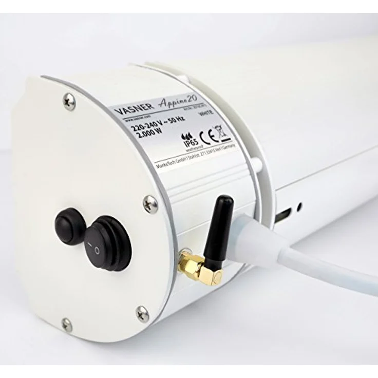 Infrarotstrahler Appino 20, 2000 W, Heizstufen, Fernbedienung und App, Heizstrahler – Bild 5