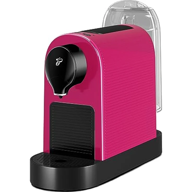 Tchibo Cafissimo Pure plus Kaffeemaschine inkl. 30 Kapseln, 0,8l, 1250 Watt, 11,9 x 33,7 x 24 cm, Wild Fuchsia – Bild 3