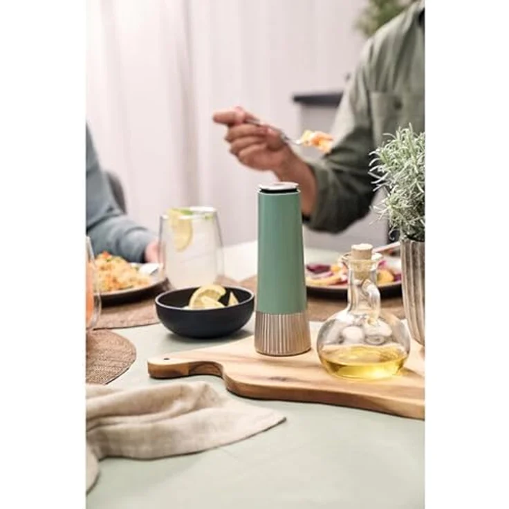 ZWILLING Spices Gewürzmühle, Keramikmahlwerk stufenlos verstellbar, für Salz und Pfeffer, salbeigrün – Bild 4