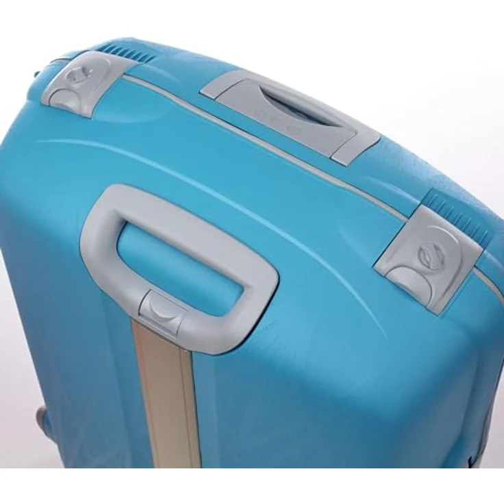 Roncato Light 4 Rollen Trolley, 68 cm, 100% Polypropylen, blau – Bild 7