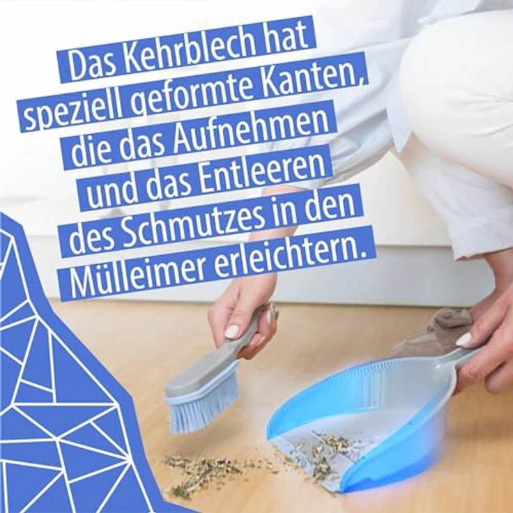 Camptropia Kehrmaschine, Kehrschaufel, Bürste, Kutterschaufel grau – Bild 11