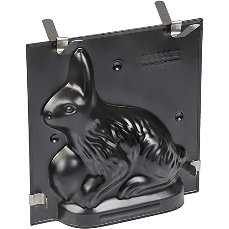 ORIGINAL KAISER 3D Osterbackform Hase 0,5 l - Antihaftbeschichtet, hitzebeständig bis 230°C
