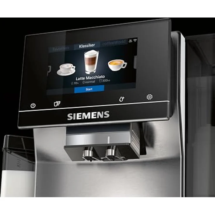Siemens EQ.700 integral TQ705D03 Kaffeevollautomat bestCollection mit Milchsystem, silber – Bild 4