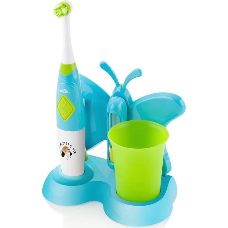 eta Elektrische Kinderzahnbürste Zubnicka, ETA129490070, mit 2 Aufsteckbürsten – Bild 1