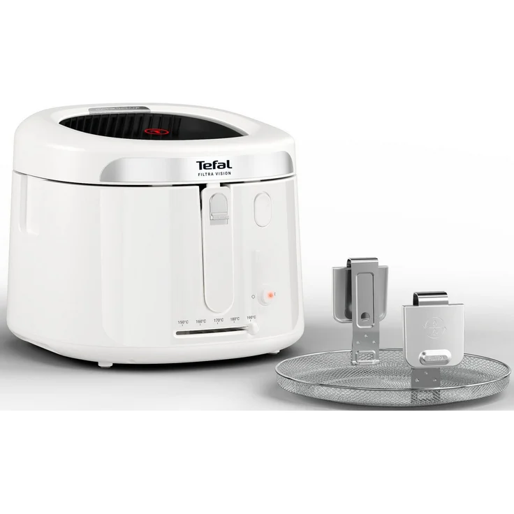 Tefal Filtra Vision Fritteuse, 1900 W, extragroßes Sichtfenster, Filtersieb, 1,2 kg Fassungsvermögen – Bild 1