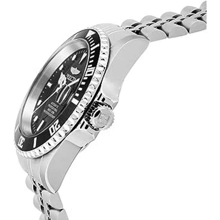 Invicta Pro Diver 29178, Edelstahl Herren Automatikuhr 42mm mit schwarzem Zifferblatt, 20 bar wasserdicht – Bild 3