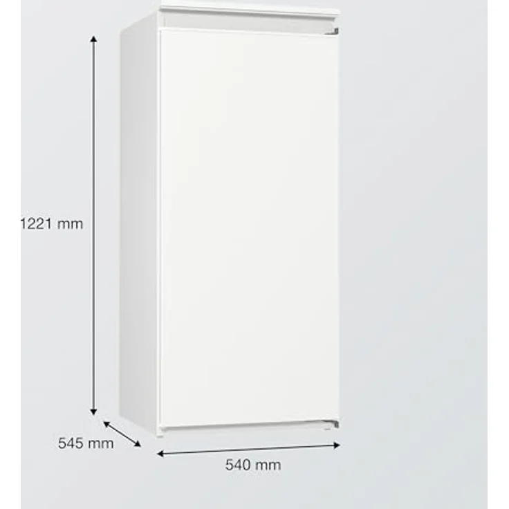 Gorenje G400 Einbau Kühlschrank, 197 l, N-ST, 35 dB, Schlepptürtechnik, Weiß – Bild 2
