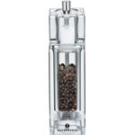 Amefa Kombi-Mühle "Solingen" 16 cm Acryl 4-eck., Pfeffermühle + Salzmühle, Transparent