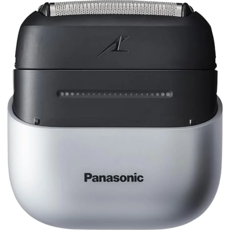 Panasonic Elektrorasierer ES-CM3BKS503, Kompakt, 3 Edelstahlklingen, USB-Laden (Typ-C), Touch Control in Schwarz-Silber – Bild 6