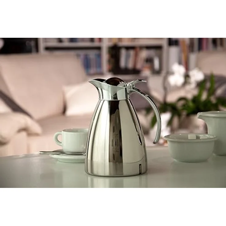 Helios Brilliant Edelstahl-Isolierkanne, poliert, 1 Liter – Bild 8