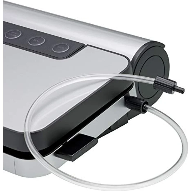 WMF Lono Vakuumierer (90W, mit abnehmbarer Folienbox, Vakuumiergerät mit Folienrolle und 5 Beutel, 30 cm Doppel-Schweißnaht, 5 Funktionstasten) – Bild 3