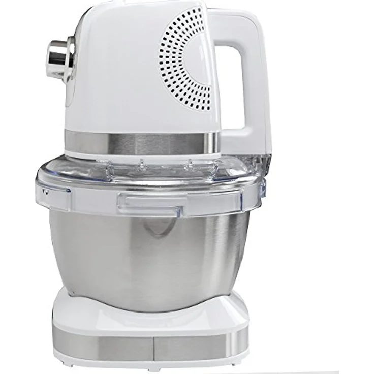 Syntrox Küchenmaschine, Knetmaschine, Foodprozessor, Edelstahl-Behälter, 4 Liter, schwarz – Bild 4