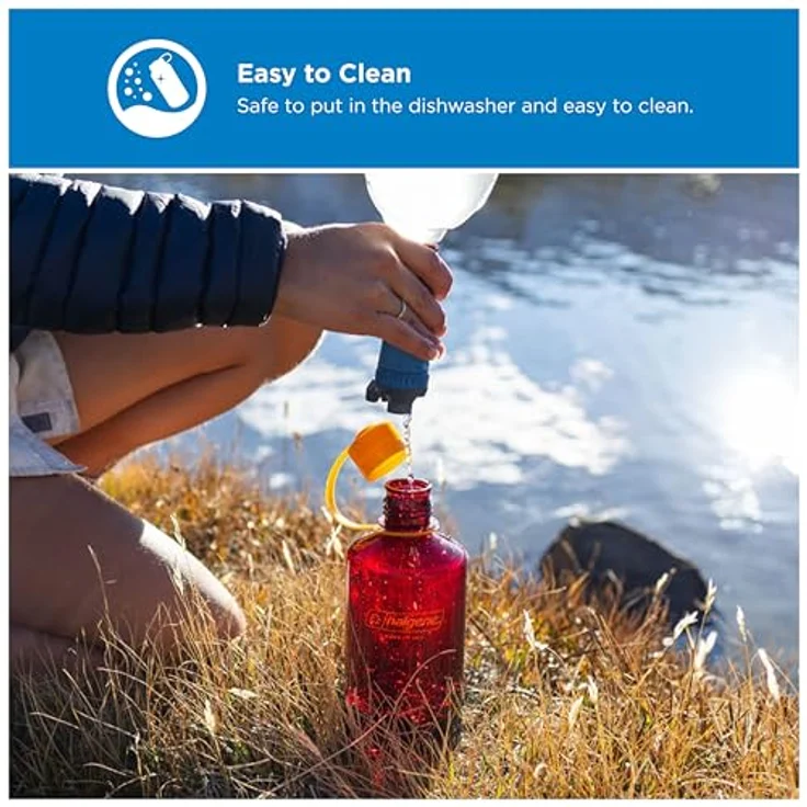 Nalgene Trinkflasche 'EH Sustain', 1 L sea foam – Bild 4