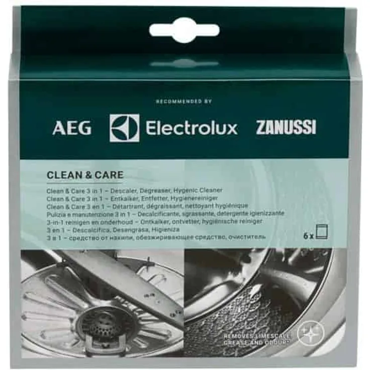 AEG M2GCP600, Geschirrspüler-Zubehör, Pulver, 6 Stück, 300 g, 200 mm x 37 mm