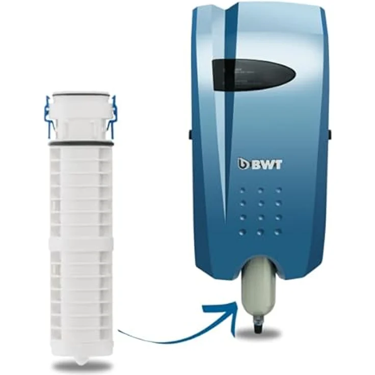 BWT AQA nano Kalkschutzeinheit 023937, 110 m³ Kapazität mit Hygienehandschuhen, für AQA nano & CILLIT AQA Pioneer, Austausch nach 12 Monaten – Bild 2