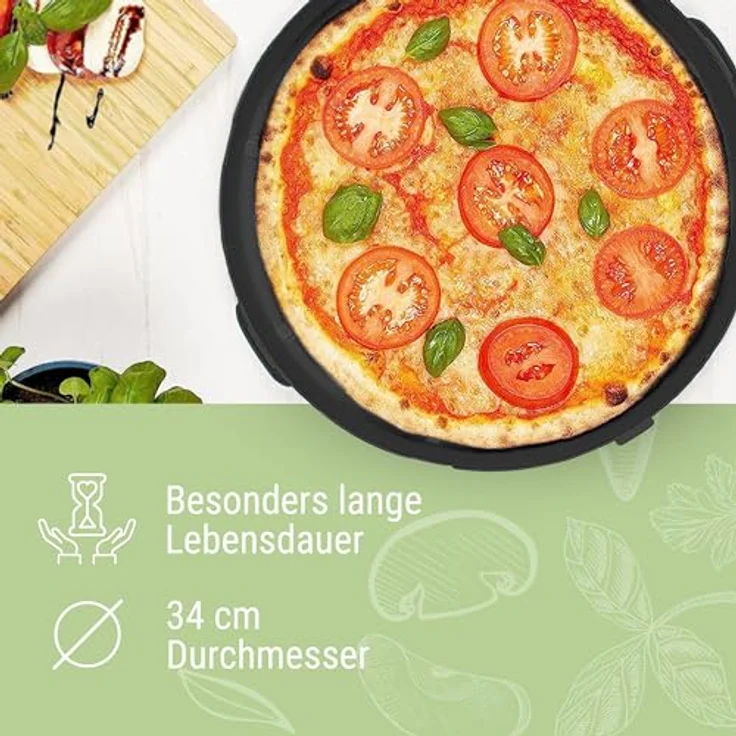 elasto Vorratsdose Pizzabox "ToGo", wiederverwendbar und BPA-frei, 100% recycelbar, spülmaschinengeeignet – Bild 6