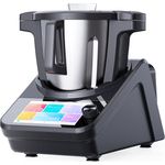 LIFENAXX Meisterkoch LX-050 Küchenmaschine mit WLAN, 11 Programmen, 4,7 L Behälter, Touchdisplay, integrierter Waage & App-Steuerung