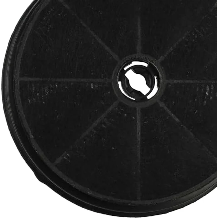 vhbw Aktivkohlefilter kompatibel mit CDA CTA9SS, CTA6SS, MX9SS, MX6SS, EVP91, EVP61, EVG9, EVG6SS, CTE6 Dunstabzugshaube - 19 cm, schwarz – Bild 5