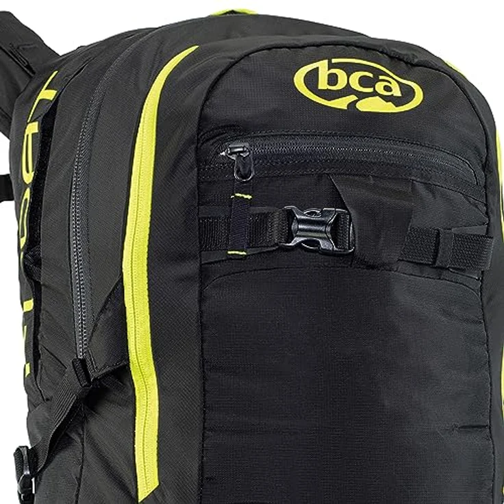 K2 FLOAT 32 Tourenrucksack, vollausgestattet mit originalem Float Lawinen Airbag, schwarz - radioaktive lime – Bild 3