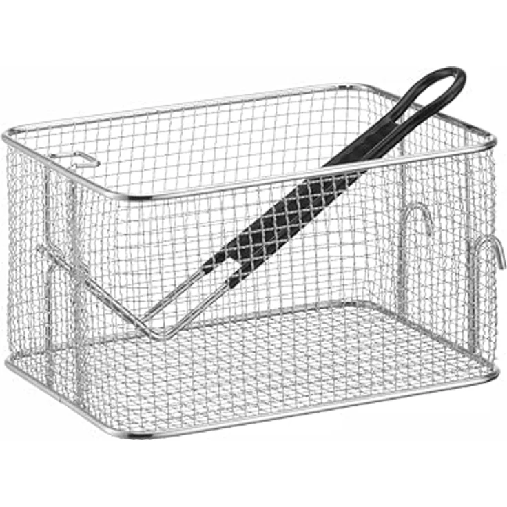 HENDI Frittierkorb für 8-Liter-Fritteusen, robuste Konstruktion, 238x190x140mm, ideal für Gastronomie und privaten Gebrauch – Bild 3