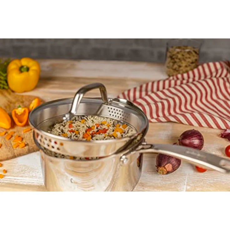 KUHN RIKON Allround Plus Stielkasserolle 1.9 L · Ø 16 cm, Stainless Steel – Bild 5