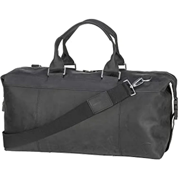 Strellson Richmond Landon Weekender Reisetasche, 50 cm, 100% Leder, schwarz – Bild 2