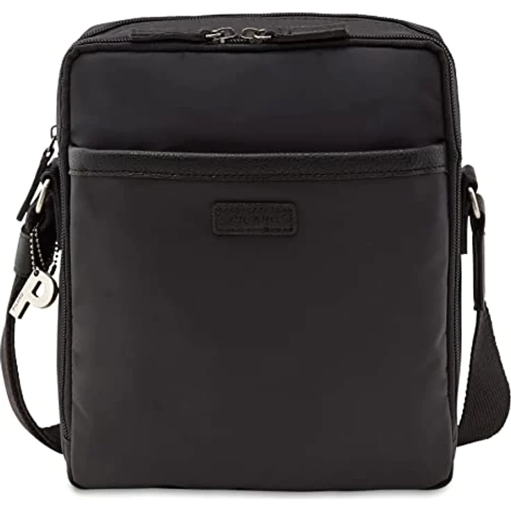 Picard S'Pore Umhängetasche, 22 cm, schwarz, 100% Nylon, praktische Größe 22 x 8 x 25 cm – Bild 1
