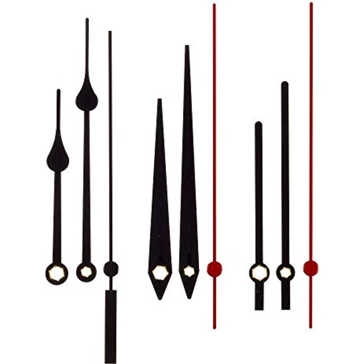 TFA Dostmann Wanduhr TFA 60.3060.01 Analoges Uhrwerk mit Uhrzeigerset Basteluhrwerk geräuscharm – Bild 2