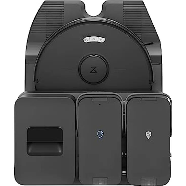 Roborock S7 Max Ultra, Saugwischroboter mit 5500 Pa Saugleistung, selbstentleerender Absaugstation, Ultraschall-Wischsystem, Schwarz-Grau – Bild 21