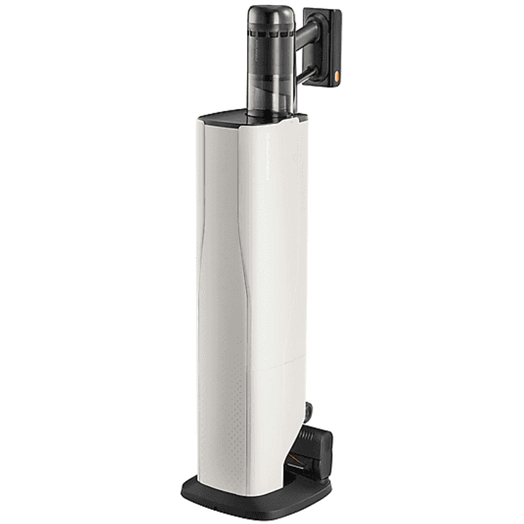 ROBOROCK H60 Hub Ultra Staubsauger, Netz-/Akkubetrieb, 630 Watt, schwarz, Auto-Entleerungs-Ladedock, 210 AW Saugleistung, Anti-Verhedderungs-Bürste