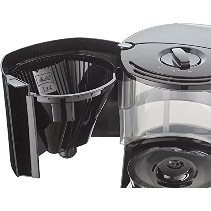 Melitta 1017-11 Filterkaffeemaschine 1 25 l Gemahlener Kaffee 1080 W Edelstahl – Bild 5