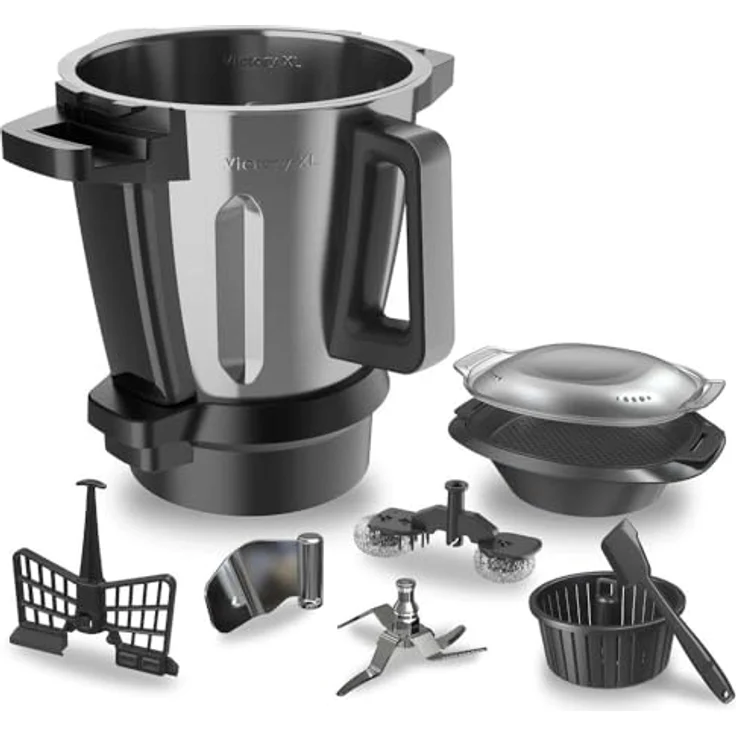 Cecotec Küchenroboter Mambo CooKing Victory, 1700 W, 45 Funktionen, 5L Victory Krug, mit Dampfgarer oder Kochkorb – Bild 5