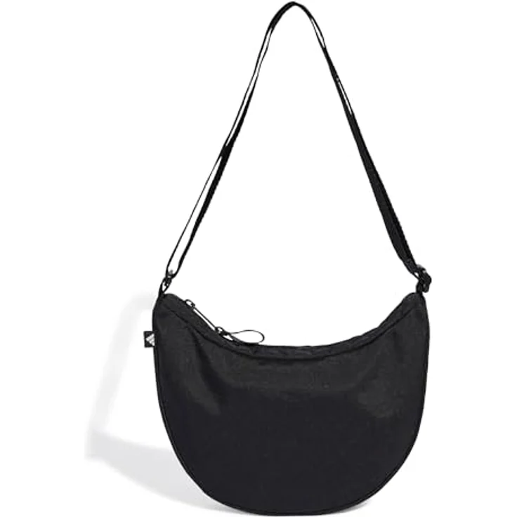 adidas Sportswear Schultertasche LINEAR ESSENTIALS FESTIVAL TASCHE, kompakte Umhängetasche mit glitzerndem Logo, schwarz – Bild 2