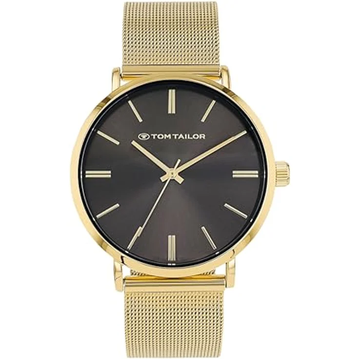 Tom Tailor 2100596, Herren Armbanduhr mit Metallband, Silber, wasserdicht bis 3 bar, Edelstahlarmband, Geschenkbox – Bild 1