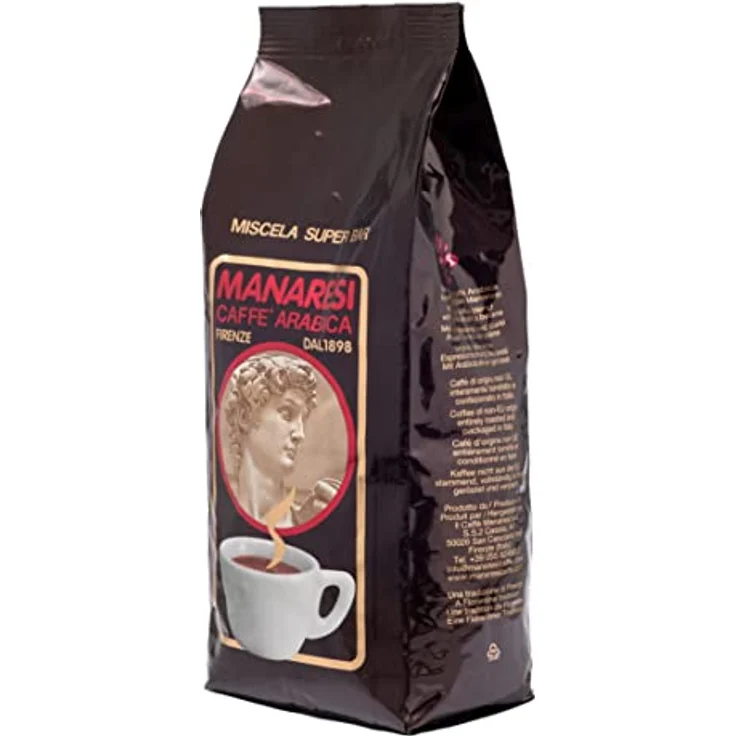 Manaresi Super Bar Brown 1kg Bohnen – Bild 4
