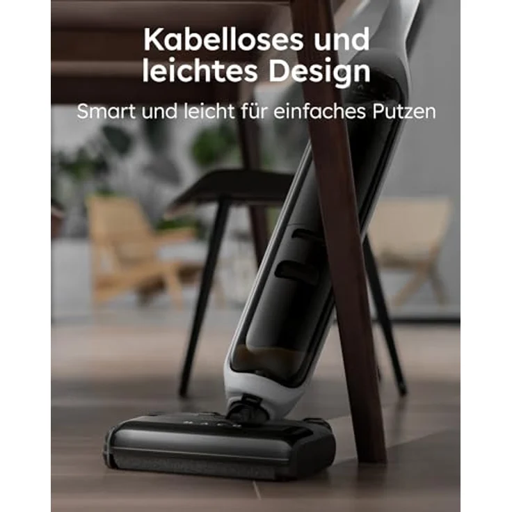 eufy Akku-Stielstaubsauger Mach V1i, Nass-/ Trockensauger, 16800Pa, mit Always-Clean Mop™ – Bild 5