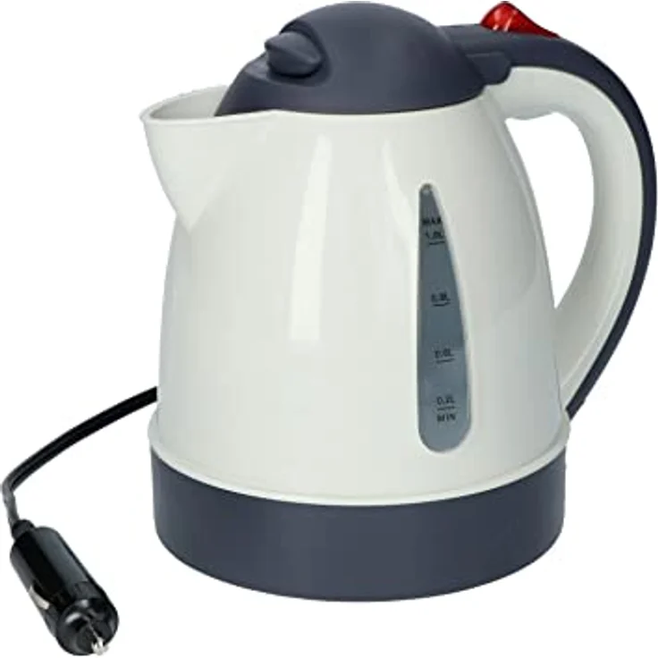 Carpoint Wasserkocher 1 Liter 250W weiß – Bild 2