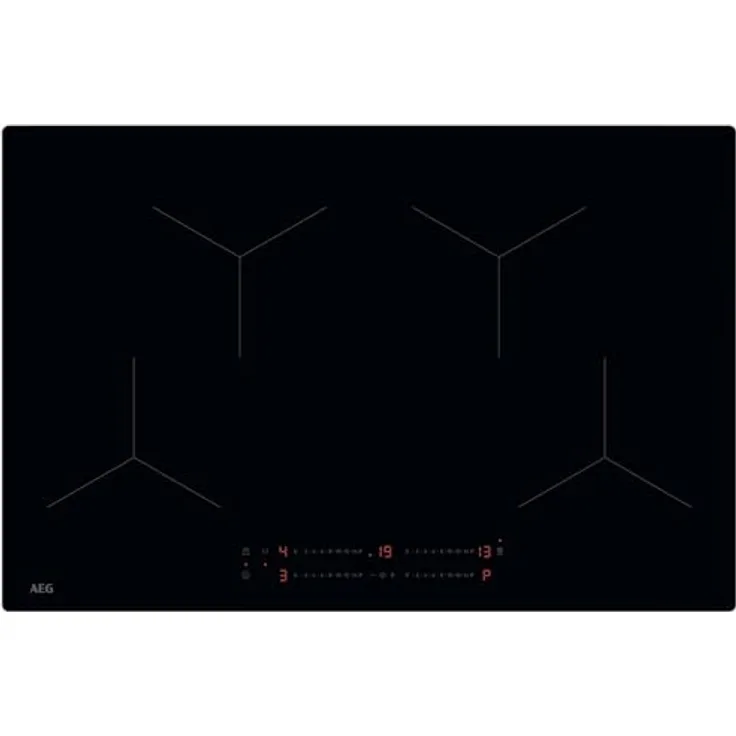 AEG Induktions-Kochfeld 5000 OIO84A00IB, Öko-Timer, Kindersicherung, Rahmenlos, Schwarz